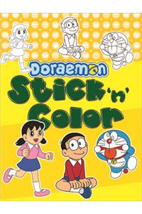 Doraeman Stick 'N' Color - 1