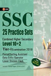 SSC 2019 - CHSL (Combined Higher Secondary 10+2 Level) Tier I - 25 Practice Sets