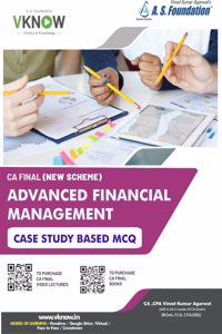 CA Final AFM Case Study Based MCQ Book By CA, CPA Vinod Kumar Agarwal