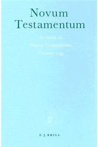 An Index to Novum Testamentum Volumes 1-35