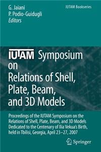 Iutam Symposium on Relations of Shell, Plate, Beam and 3D Models