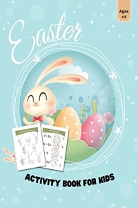 Easter Activity Book for Kids Ages 4-8