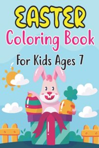 Easter Coloring Book For Kids Ages 7