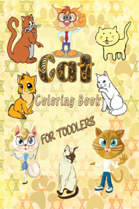 Cat Coloring Book for Toddlers