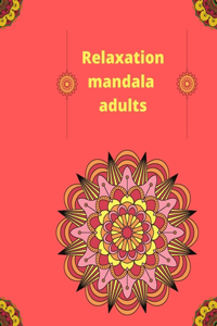 Relaxation mandala adults