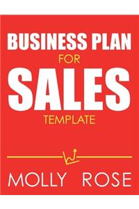 Business Plan For Sales Template