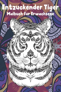 Entzückender Tiger - Malbuch für Erwachsene