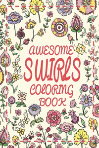 Awesome Swirls Coloring Book