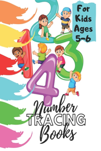 Number Tracing Books For Kids Ages 5-6