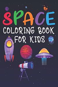 Space Coloring Book for Kids