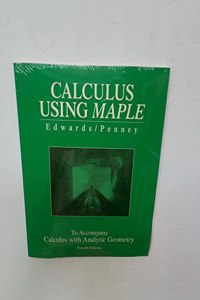 Calculus Analy Geom Using Maple
