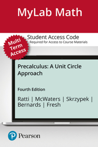 Mylab Math with Pearson Etext -- 24-Month Access Card -- For Precalculus