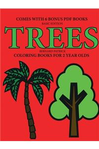 Coloring Books for 2 Year Olds (Trees)