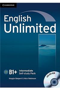 English Unlimited Intermediate Self-study Pack (Workbook with DVD-ROM)