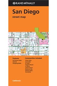 Rand McNally San Diego, California Street Map