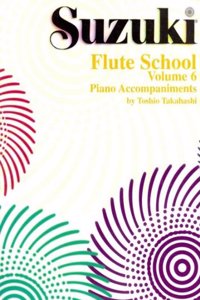 SUZUKI FLUTE SCHOOL VOL6 PIANO ACC