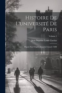 Histoire De L'université De Paris