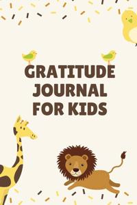 Gratitude Journal for Kids