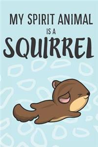 My Spirit Animal Is A Squirrels