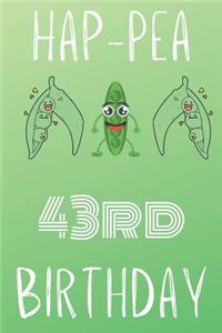 Hap-pea 43rd Birthday