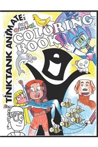 Tink Tank Animate's Coloring Book