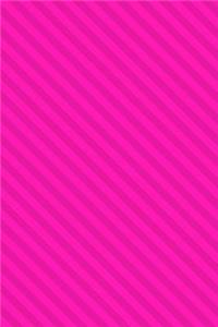 Pink Stripe Journal