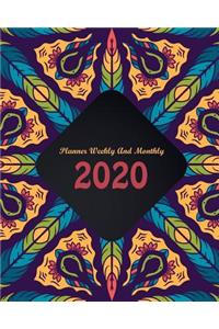 2020 Planner Weekly And Monthly