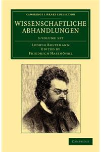 Wissenschaftliche Abhandlungen 3 Volume Set