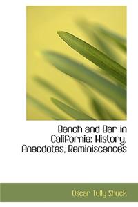 Bench and Bar in California