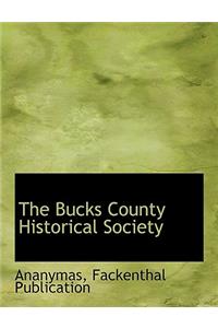 The Bucks County Historical Society