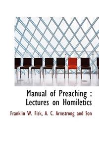 Manual of Preaching