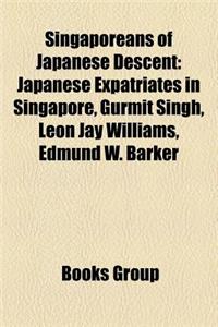 Singaporeans of Japanese Descent