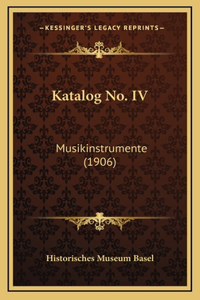 Katalog No. IV