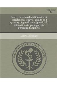 Intergenerational Relationships