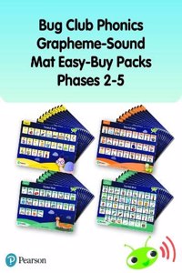 Bug Club Phonics Grapheme-Sound Mat Easy-Buy Packs Phases 2-5