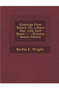 Gleanings from Nature: Or, a Home Tour with Aunt Bessie. --
