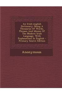 An Irish-English Dictionary