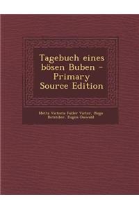 Tagebuch Eines Bosen Buben - Primary Source Edition