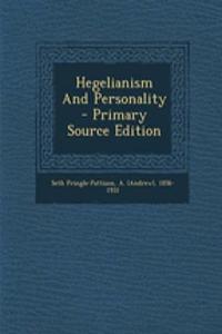 Hegelianism and Personality