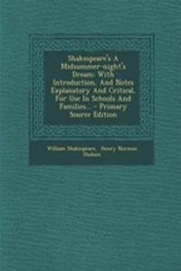 Shakespeare's a Midsummer-Night's Dream