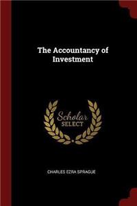 The Accountancy of Investment