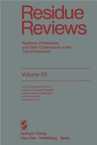 Residue Reviews