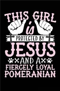 This Girl Is Protected By Jesus And A Fiercely Loyal Pomeranian