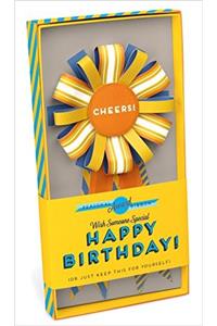 Knock Knock Happy Birthday Personal Award Paper Ribbon