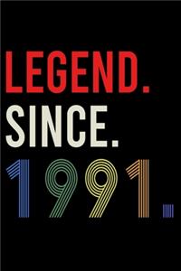 Legend Since 1991