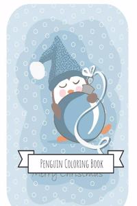 Penguins Coloring Book
