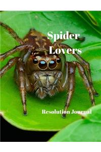 Spider Lovers Resolution Journal