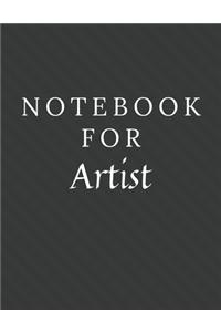 Notebook For Artist