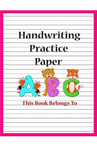 Handwriting Practice Paper