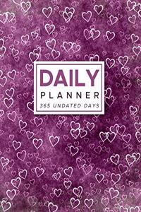 Daily Planner 365 Undated Days